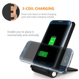 Wireless Charging Folding Stand Fast Charge - 3 Coils - K79