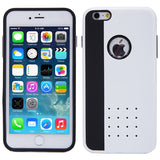 Hybrid Case Dual Layer Armor Defender Cover - Shockproof - White - Selna N71