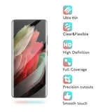Belt Clip Case and 3 Pack Screen Protector Swivel Holster TPU Film Kickstand Cover Anti-Glare Fingerprint Works - ZDA86+3Z38