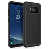 Hybrid Case Dual Layer Armor Defender Cover - Shockproof - Black - Selna L16