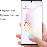 Samsung Galaxy Note 10 - Privacy Screen Protector TPU Film - FingerPrint Unlock