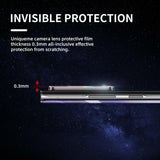 3 Pack Screen Protector Tempered Glass (Fingerprint Unlock) 3D Curved Edge Full Cover HD Clear - ZD3T37