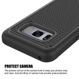Hybrid Case Dual Layer Armor Defender Cover - Shockproof - Black - Selna L16