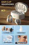 Wireless Ear-Clip TWS Earphones Bluetooth Earbuds True Stereo Charging Case Hands-free Mic Headset - ZDZ33
