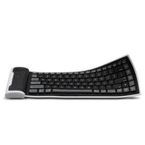 Slim Mini Flexible Folding Roll-Up Wireless Keyboard