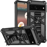 Hybrid Case Cover Metal For Magnet Kickstand Shockproof Armor - ZDY36