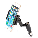 Car Mount Holder for DC Lighter Socket - 2A Charger USB Port - Fonus M50