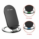 Wireless Charger 15W Fast Stand Detachable 2-Coils Charging Pad - ZDX65