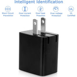 Belt Clip Case and Fast Home Charger Combo Swivel Holster PD Fast Charger Cord 6ft Long USB-C Cable Kickstand Cover 2-Port Quick Charge - ZDA85+G88
