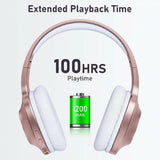 Wireless Headphones Foldable Headset w Mic Hands-free Earphones - ZDCM1