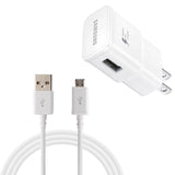 Samsung OEM Home Wall Charger Adapter Micro USB Cable 789-1