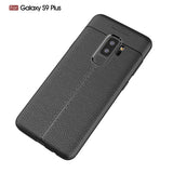 Ultra Slim TPU Leather Case Cover - Shock Absorbent - Black - Fonus V02
