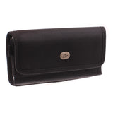Case Belt Clip Canvas Rugged Holster Cover - LCASE39 - Black - K03 83-1