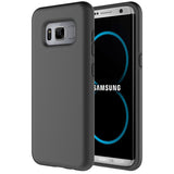 Hybrid Case Dual Layer Armor Defender Cover - Shockproof - Black - Selna L17