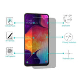 Samsung Galaxy A50 A30 A20 - Privacy Screen Protector - Tempered Glass - 3D Full Cover