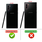 Samsung Galaxy Note 10 - Tempered Glass Screen Protector - 3D Curved - Full Cover - Fingerprint Unlock