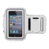 Sports Armband Gym Running Band Neoprene - White - Fonus D36