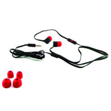 HTC Original Earphones 3.5mm Headphone - Flat Wired Earbuds - RC-E240 - Black