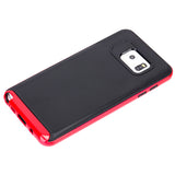 Hybrid Case Dual Layer Armor Defender Cover - Shockproof - Red - Selna N72