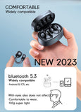 Wireless Ear-Clip TWS Earphones Bluetooth Earbuds Bone Conduction Headphones True Stereo Charging Case Hands-free Mic - ZDZ30