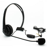 Over the Head Headphone Single Earphone 3.5mm - Boom Microphone - Black - Fonus M03