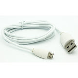 Micro USB Cable Charger Cord - TPE - White - Fonus P11