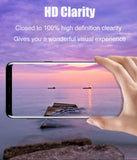 Samsung Galaxy S9 Plus - Tempered Glass Screen Protector - HD Clear - Curved - Full Cover