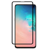 Samsung Galaxy S10e - Tempered Glass Screen Protector - Full Cover Curved - Fingerprint Unlock