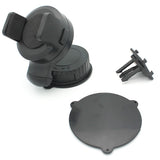 Car Mount Phone Holder for Dash and Windshield - Compact - Fonus C53