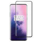 OnePlus 7 Pro - Tempered Glass Screen Protector - Full Cover Curved - Fingerprint Unlock