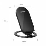 Wireless Charger 15W Fast Stand Detachable 2-Coils Charging Pad - ZDX65