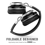 Over the Head Wireless Headphones Folding Headset - Black - L83