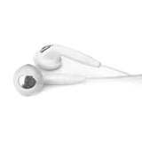 Retractable Earphones 3.5mm Headphones - In-Ear Earbuds - White - Fonus B80
