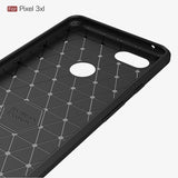 Ultra Slim Carbon Fiber Case Cover - Shockproof - Black - Fonus L26