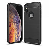 Ultra Slim Carbon Fiber Case Cover - Shockproof - Black - Fonus R95