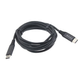 10ft USB-C to Type-C PD Cable Charger Cord - TPE - Black - Fonus K92