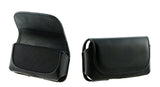 Leather Case Belt Clip Holster Cover - LCASE08 - Black - B08