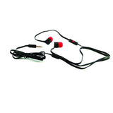 HTC Original Earphones 3.5mm Headphone - Flat Wired Earbuds - RC-E240 - Black