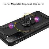 Case Belt Clip Holster Swivel Metal Ring Cover Kickstand Armor - ZDZ66