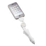 3-in-1 Home Car Charger USB Cable Retractable