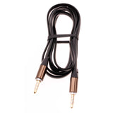 3.5mm Audio Cable Aux-in Car Stereo Speaker Cord - Flat - Black - Fonus T29