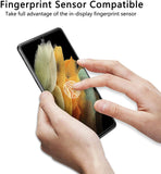 3 Pack Privacy Screen Protector TPU Film Fingerprint Works Anti-Peep Anti-Spy 3D Edge - ZD3Z24