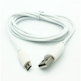 Micro USB Cable Charger Cord - TPE - White - Fonus P11