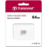 64GB Memory Card Transcend High Speed MicroSD Class 10 MicroSDXC