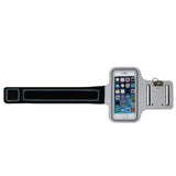 Sports Armband Gym Running Band Neoprene - White - Fonus D36