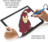Blue Stylus Touch Pen Aluminum Compact - ZDY01