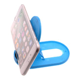 Fold-up Stand Blue Holder Travel Desktop Cradle - ZDZ17