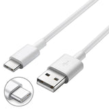 Huawei 3ft USB-C Cable Charger Power Cord - OEM - White