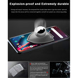 OnePlus 7 Pro - Tempered Glass Screen Protector - Full Cover Curved - Fingerprint Unlock