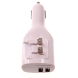 2-in-1 Car Home Charger 6ft Micro USB Cable Long Cord Travel Power Adapter Charging Wire Folding Prongs - ZDY14